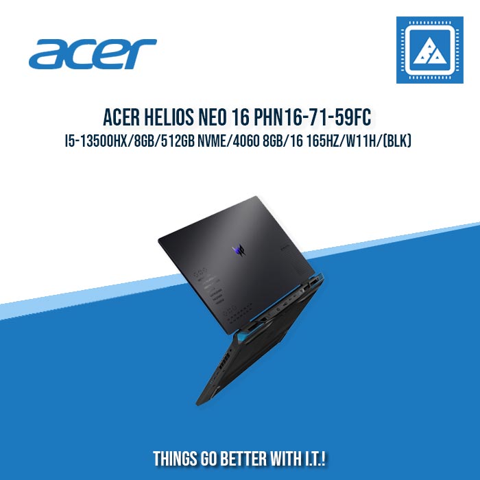 ACER HELIOS NEO 16 PHN16-71-59FC I5-13500HX/8GB/512GB NVME/4060 8GB | BEST FOR GAMING AND AUTOCAD LAPTOP ACER HELIOS NEO 16 PHN16-71-59FC I5-13500HX/8GB/512GB NVME/4060 8GB | BEST FOR GAMING AND AUTOCAD LAPTOP